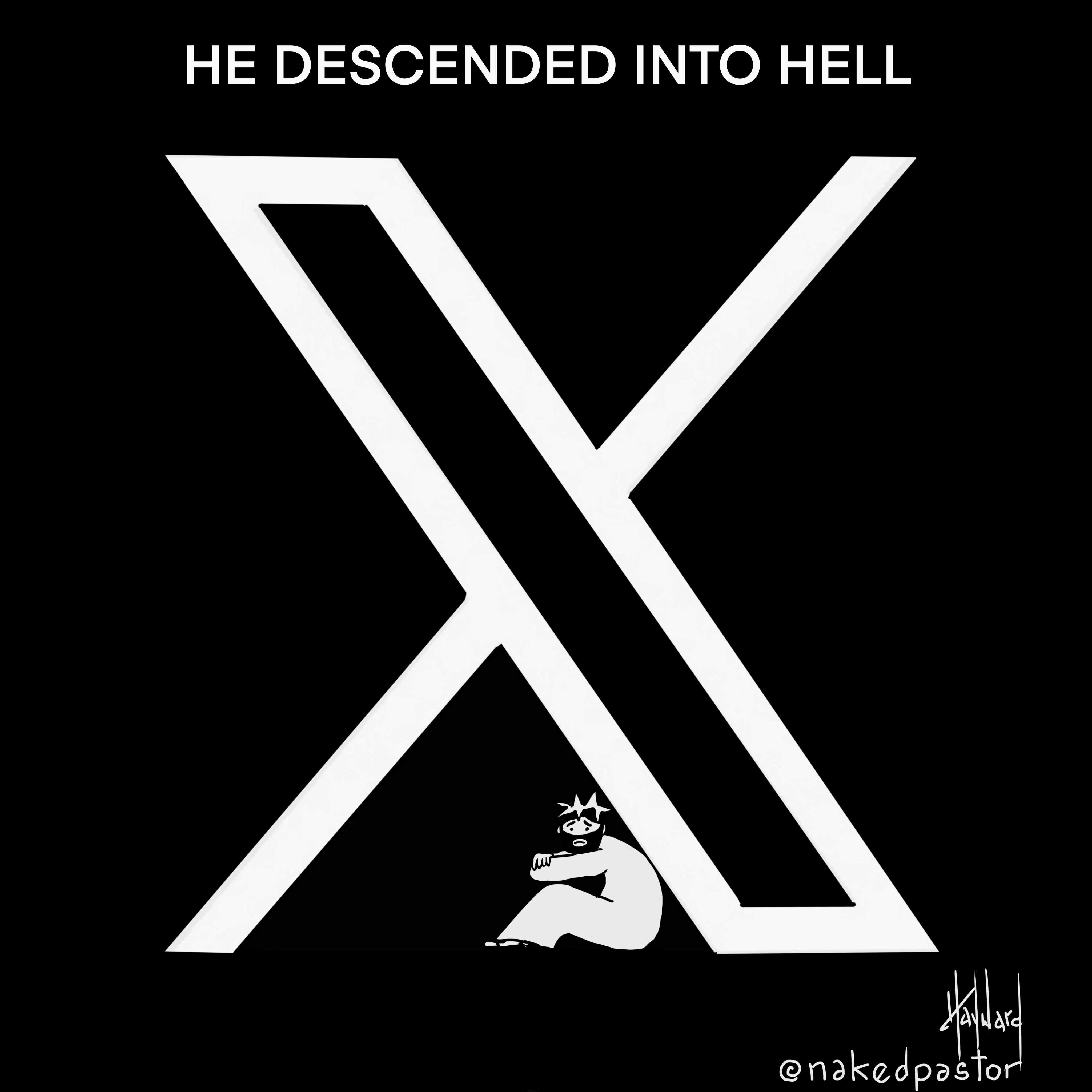 David Hayward | Artist on X: &ldquo;Holy Saturday remembers that Jesus 