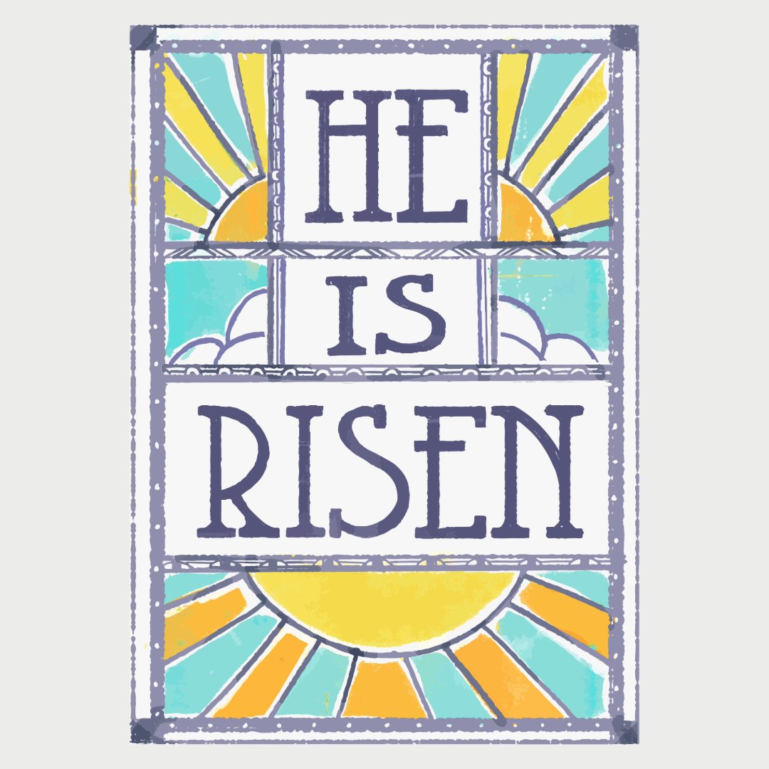 A blessed and happy Easter to everyone! Alleluia!