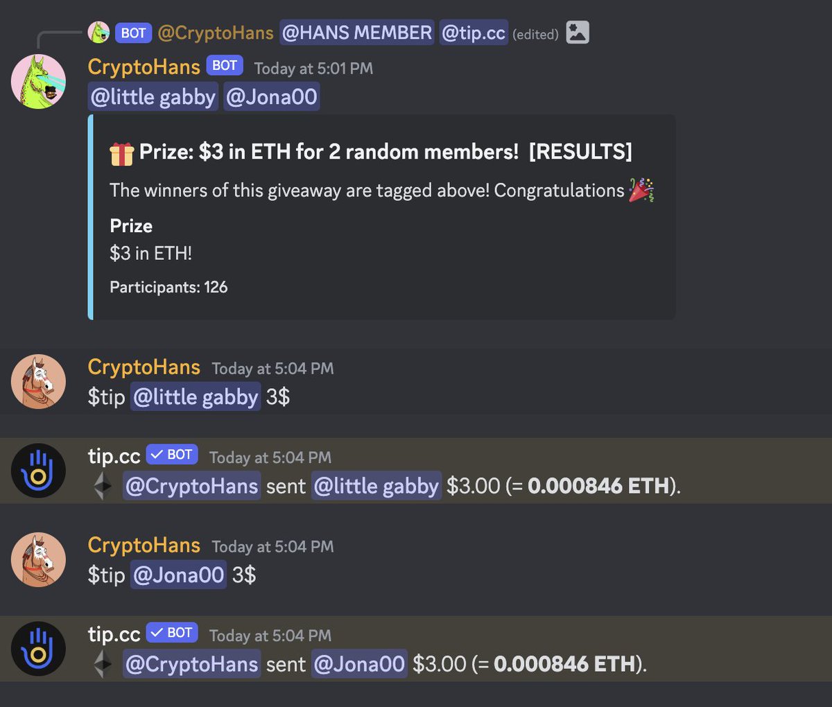 Congratulations on your victory! 
The new $ETH #Giveaway is already today  
*Paid in Discord using a bot Tip.cc 👉discord.gg/dGVEYW4hZD

x.com/CryptoHansNFTs…