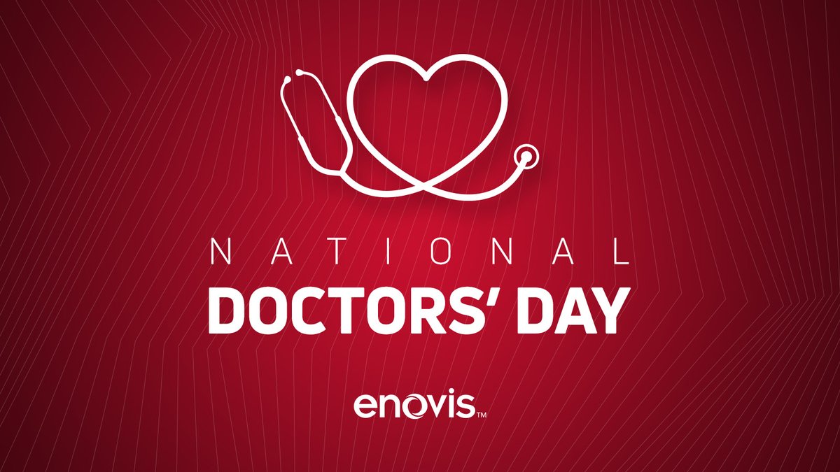 #Enovis celebrates National Doctors' Day, expressing gratitude to these devoted medical professionals for their tireless efforts. We are honored to collaborate with the #healthcare community to improve patient outcomes around the world. #BetterIs #MedTech