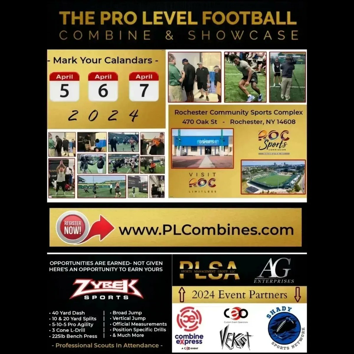 Pro Level Combines tweet media