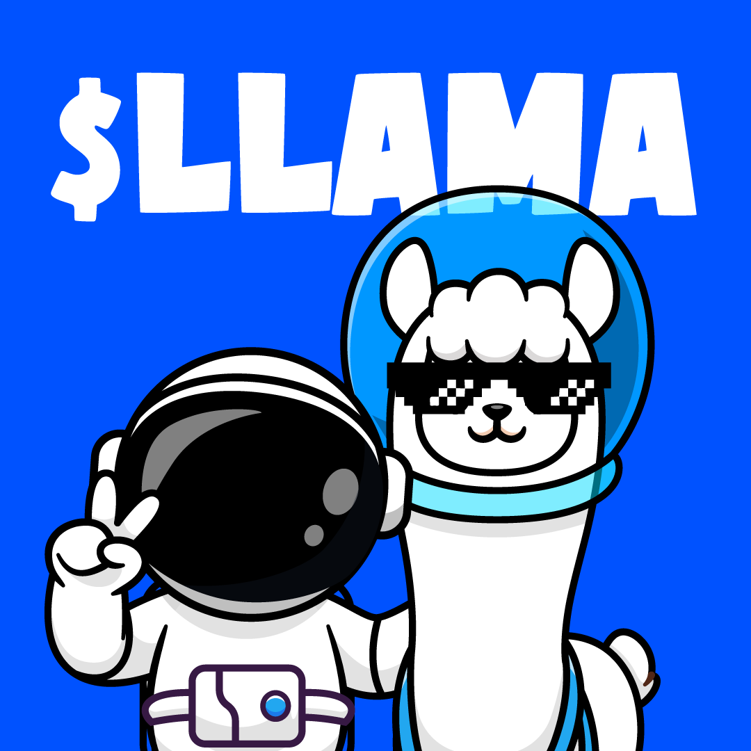 based_llama's tweet photo. $LLAMA will ride you on shuttle to the moon, buy your tickets while they are still cheap. https://t.co/LZv2LManAd