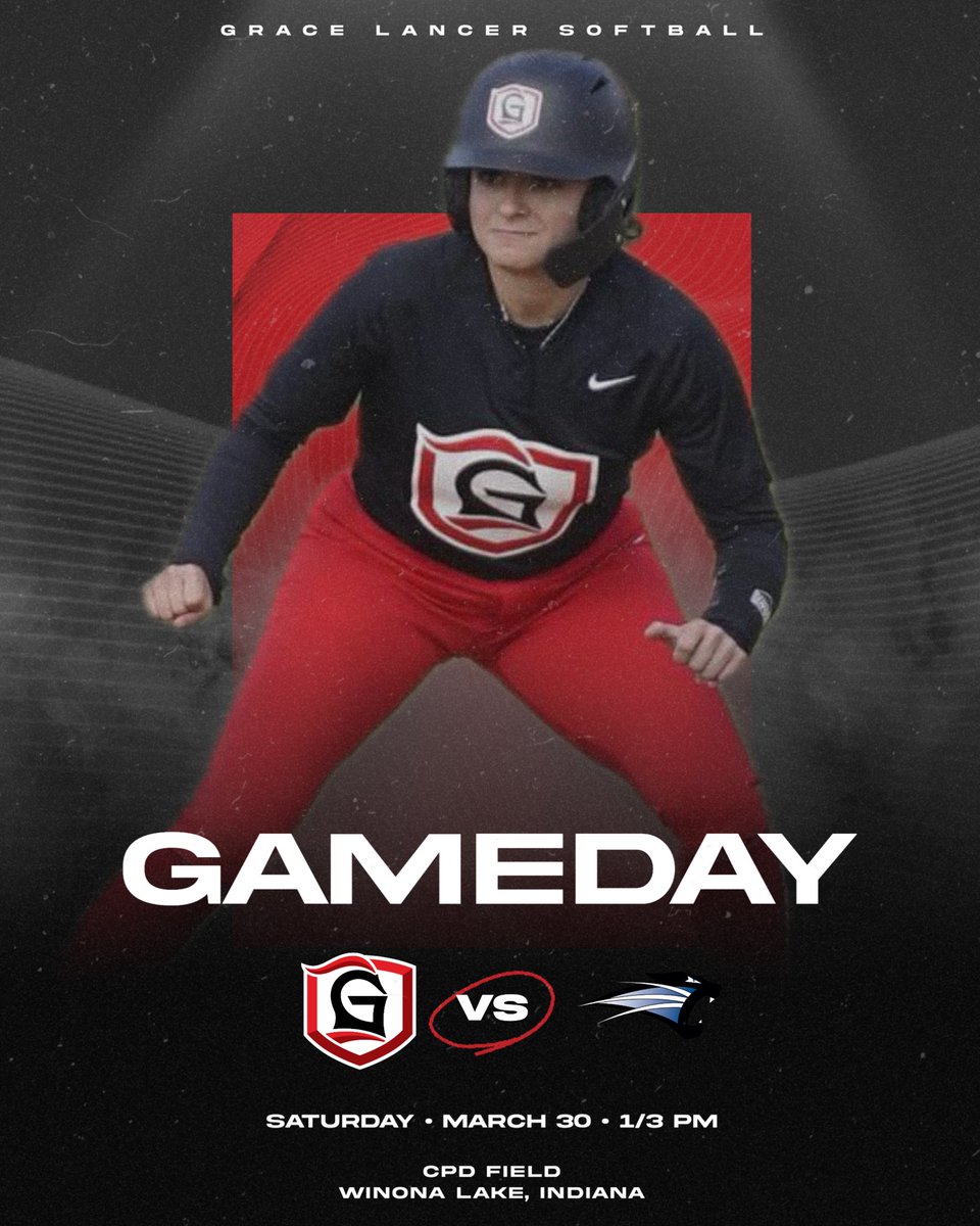 🚨GAMEDAY🚨 🆚 St. Francis 📍 Winona Lake, IN 🏟 CPD Field ⏰ 1 PM #LancerUp⚔️