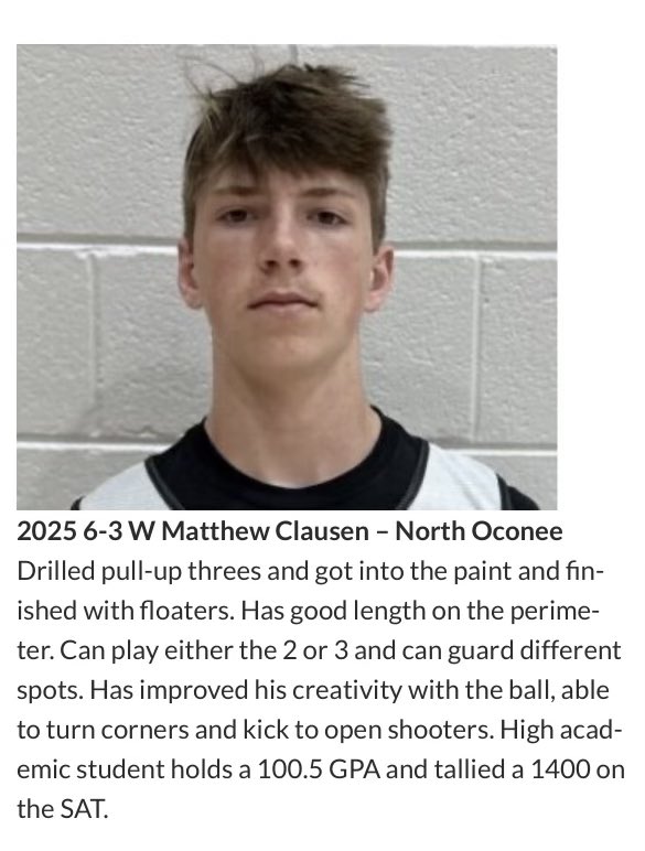 Matthew Clausen (@clausenmatthew4) on Twitter photo Thank you <a href="/KyleSandy355/">Kyle Sandy</a> for the write up and opportunity to be part of #SandysSpielSpringShowcase. <a href="/SandysSpiel/">Sandy's Spiel</a> <a href="/Jarrett_PRO/">Jarrett Christian</a> <a href="/PRO_Movement1/">#PRO Elevation Inc. | #PRO Movement Athletics</a> <a href="/NOHSTitansBball/">North Oconee Titans Basketball</a> Thank you <a href="/KyleSandy355/">Kyle Sandy</a> for the write up and opportunity to be part of #SandysSpielSpringShowcase. <a href="/SandysSpiel/">Sandy's Spiel</a> <a href="/Jarrett_PRO/">Jarrett Christian</a> <a href="/PRO_Movement1/">#PRO Elevation Inc. | #PRO Movement Athletics</a> <a href="/NOHSTitansBball/">North Oconee Titans Basketball</a>