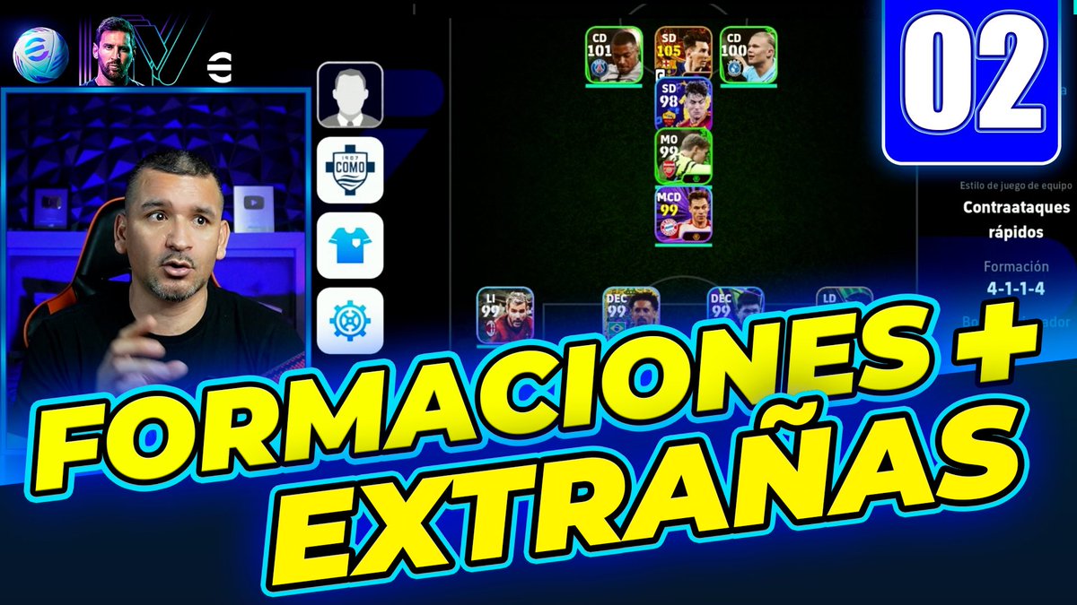 AxelGamesPlays's tweet photo. π₯ Las FORMACIONES + EXTRAΓAS de la SEMANA en eFootball 2024 π₯ TIENES QUE PROBARLAS β PARTE 2 β
AXG
β
https://t.co/33nlVRRvLa
#AxelGames #AXG #eFootball2024 #efootballMobile2024 #efootball #eFootball2024γ’γγͺ #eFootballMobile https://t.co/r7p9A9PjKY