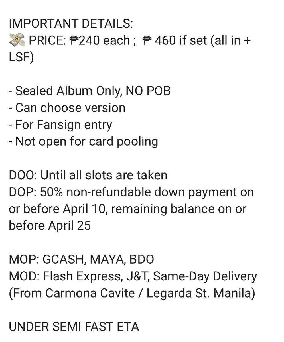 dearleeos's tweet photo. ✧ #KalatsNiZiel help rt wts lfb ph go ✧ 

Discounted Sealed NCT DREAM DREAM()SCAPE PHOTOBOOK - ₱240 ea, ₱460 if set

⤷ Sealed Album only
⤷ Can choose version
⤷ Limited quantity only!
⤷ DOP: 50% nrdp on 04/10, rembal on 04/25

Order here: https://t.co/3H9n8Dt7dx https://t.co/9NTYvCS5LG