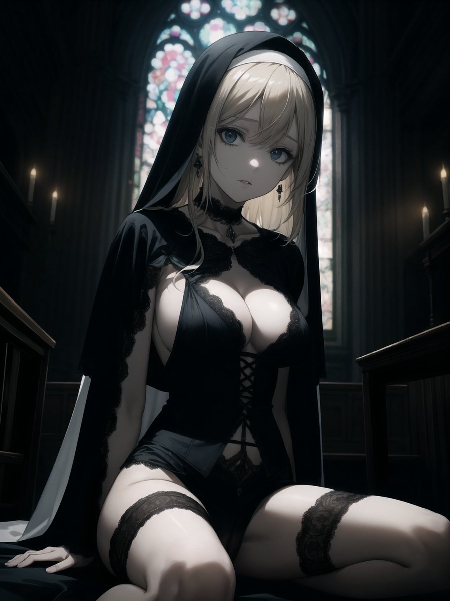 gothic nun