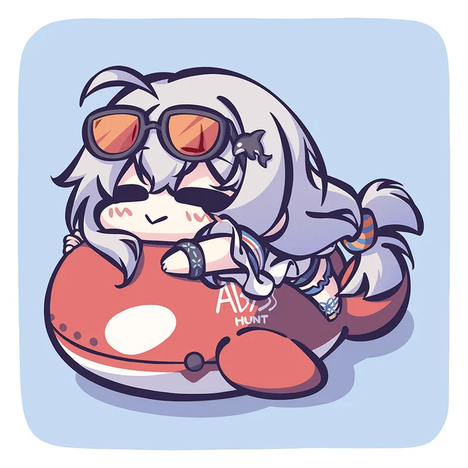 Skadi Riding The Waves #Arknights #明日方舟 #アークナイツ 