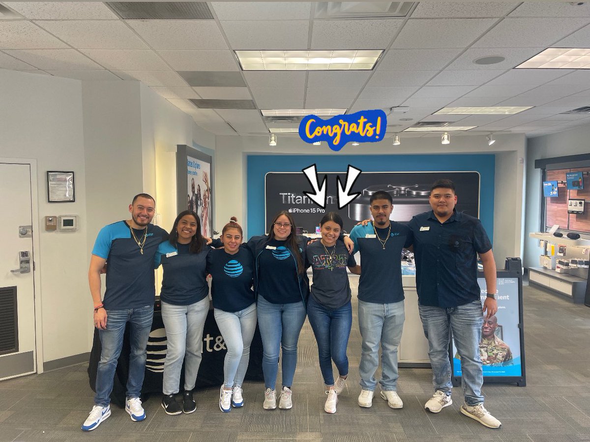 🙌🏼 Big congrats to Yesica on her well-deserved promotion to Assistant Manager! 🌟 Your hard work and dedication have paid off, and I can't wait to see you excel in your new role. #Promotion #TeamSuccess #LifeAtATT