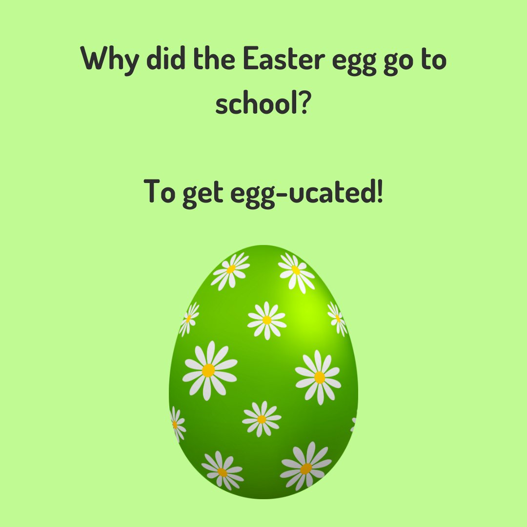 masterclass_the's tweet image. 🐰🌷 Hoppy Easter Weekend! 🌷🐰 

Who&apos;s ready for some egg-citing fun? Here&apos;s a little Easter joke to kick off your celebrations.

Wishing you all a wonderful Easter filled with joy, laughter, and plenty of chocolate treats! 🍫🥚 

#HappyEaster #EasterJokes #EggcellentHumor
