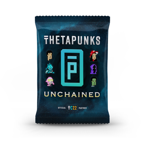 ThetaPunks's tweet photo. ThetaPunks NFT Giveaway!!!

We are giving away one METACHAINED pack, one UNCHAINED pack, and one classic punk (Wild white hair lady with big shades). 

3 winners selected and if winner is using ThetaPunk avatar they will also get 500 $TFUEL!

1. Follow and Repost ✅
2. Reply by tagging 3 people, posting a picture of any ThetaPunk you own and drop a line about that NFT! ✅

@ThetaVisioneer @ThetaDrop @ThetaRarity @OpenTheta @theta_con @THETA_ECOSYSTEM @justaddspam @chefpine_sps