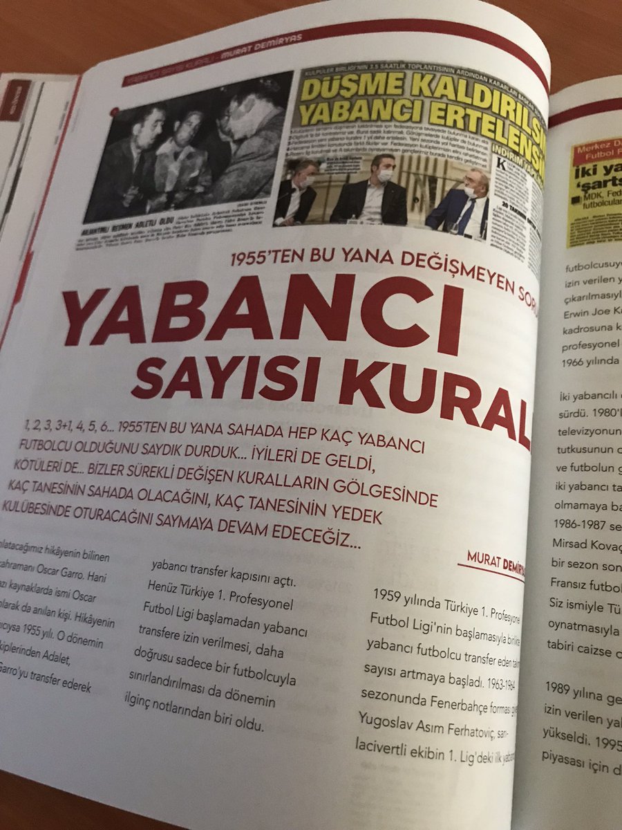 Sevgili <a href="/coskuncelik/">Coskun Celik</a> in mükemmel hafızası ve arşiv yeteneğiyle Türk futbolunun 100 yıllık yolculuğunu anlattığı “Yüzümüz Futbol” kesinlikle arşivlerde ve kütüphanelerde bulunması gereken bir kitap… Benim de küçük bir katkım oldu… Demem o ki alın, okuyun, saklayın…