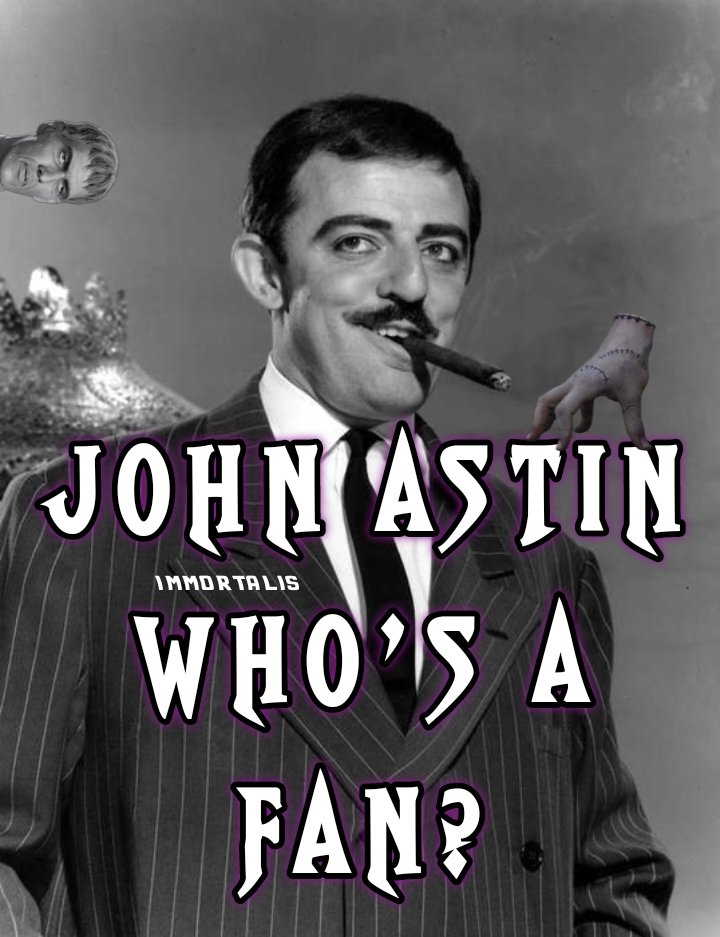 Happy Birthday to the original Gomez!

Any fans?

#JohnAstin #Horrorfam