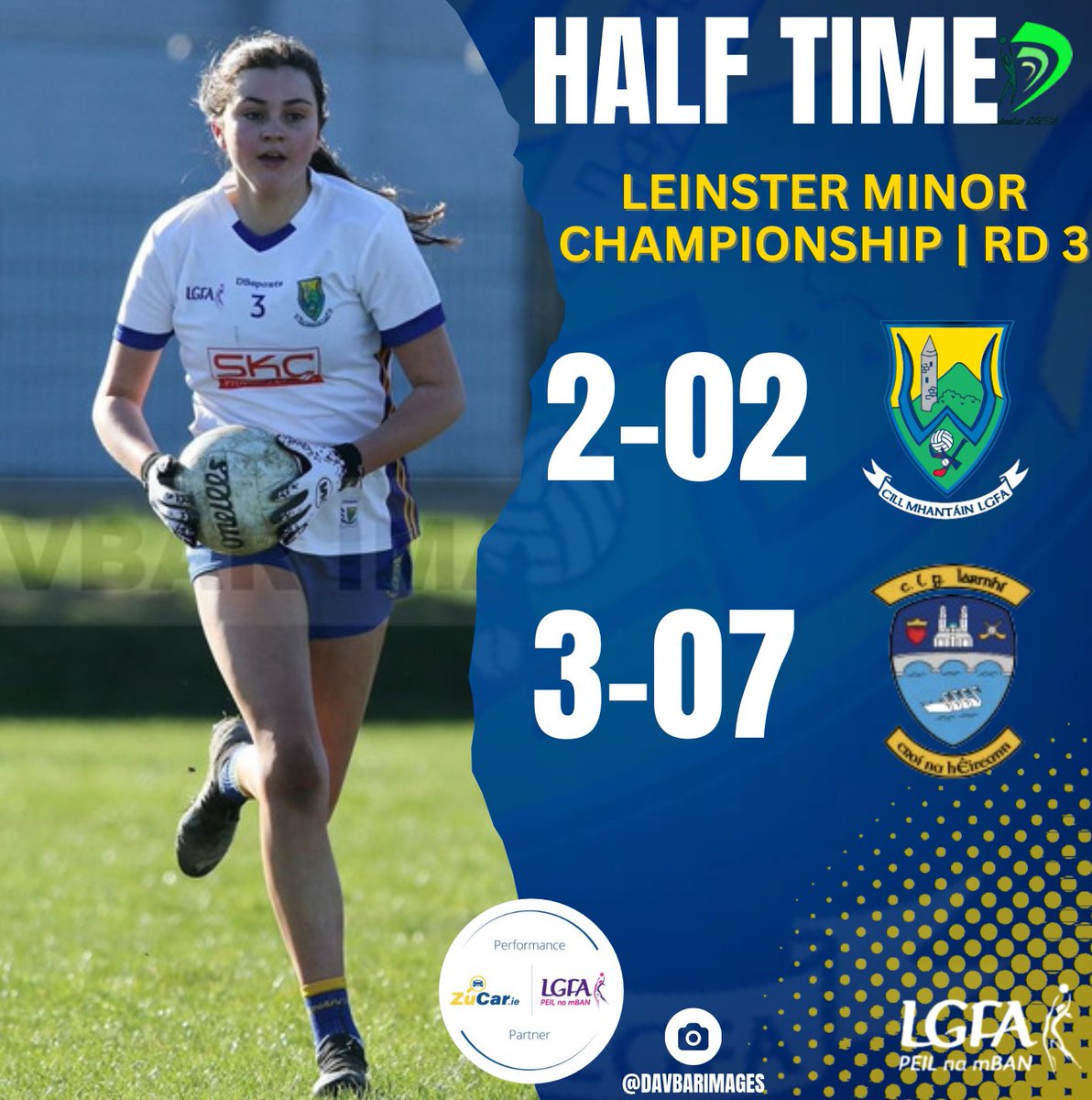 🇺🇦 Half Time Score🇺🇦 Leinster Minor Championship