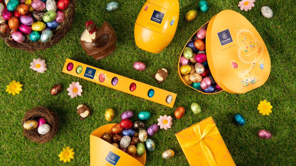 #easter #chocolate #EasterEggs #Paques #leonidaschocolate #leonidasculture #culturechocolat #easterchocolates