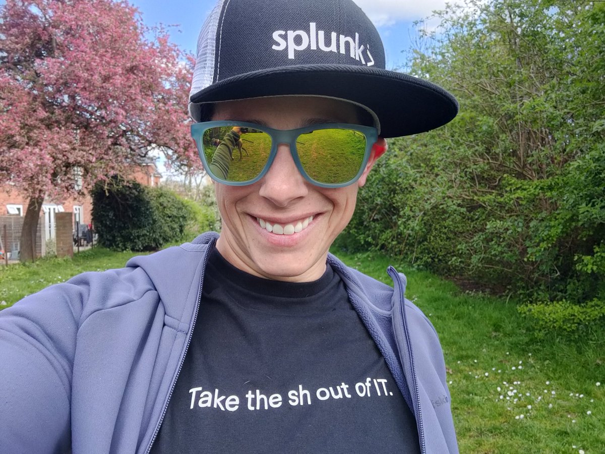A huge thanks to @splunk for the awesome swag. The best t-shirt swag ever.