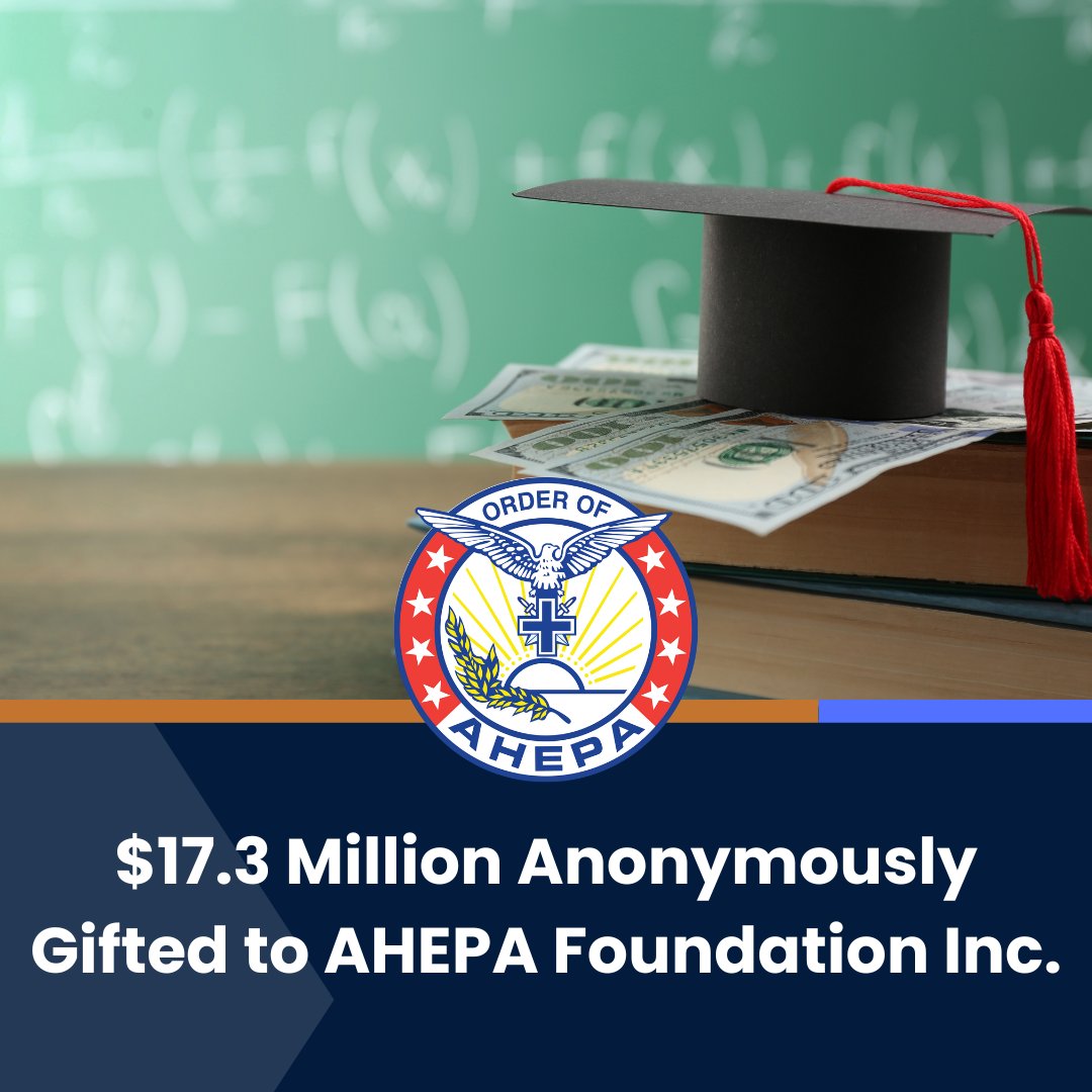 With a transformational gift of $17.3 million, the AHEPA Foundation Inc., a charitable arm of the American Hellenic Educational Progressive Association, will establish the John George Tsitsos Scholarship Fund. conta.cc/4axefnE
