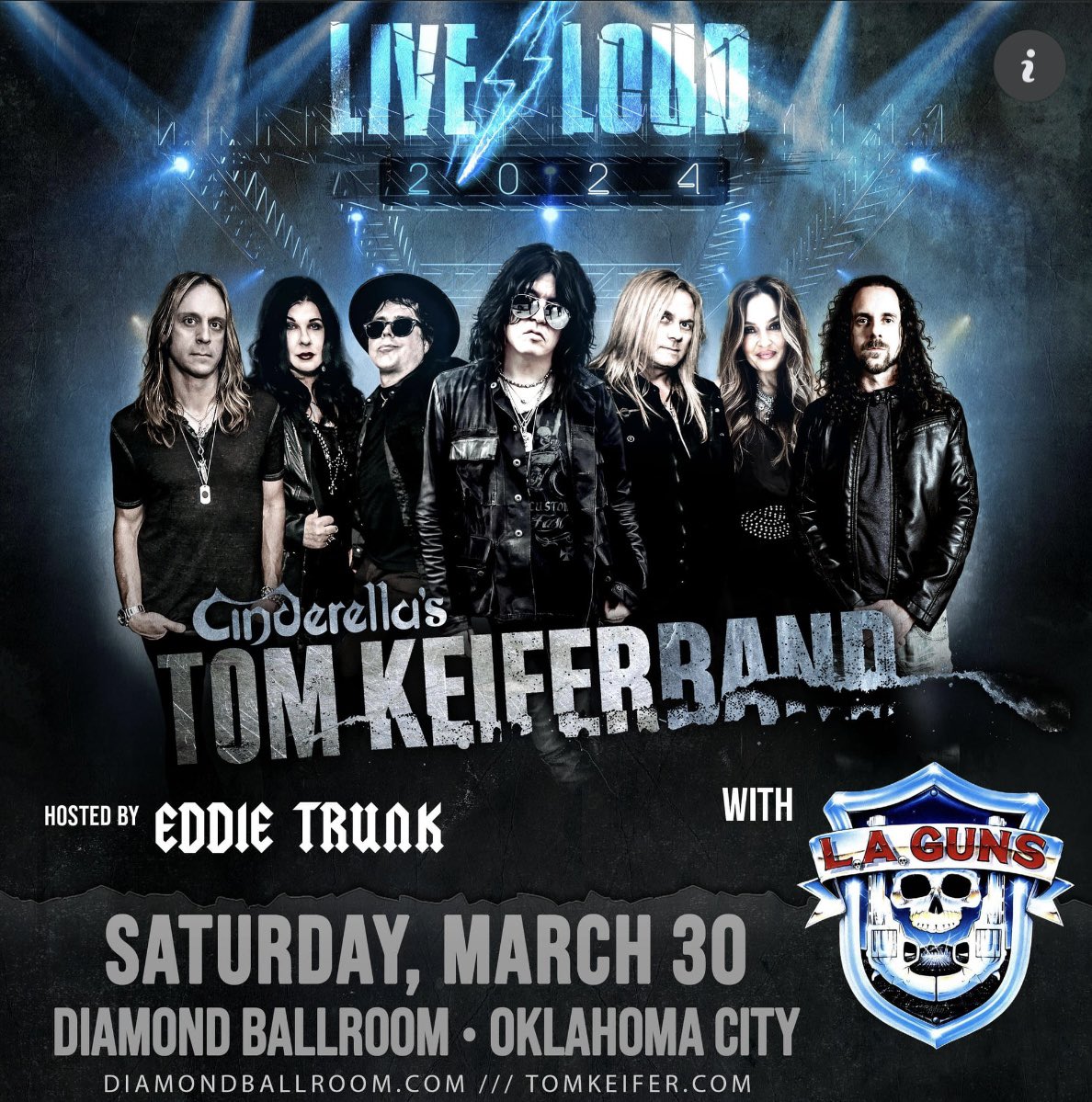 Oklahoma City TONIGHT!!!! Sat, 3/30 🔊🔊