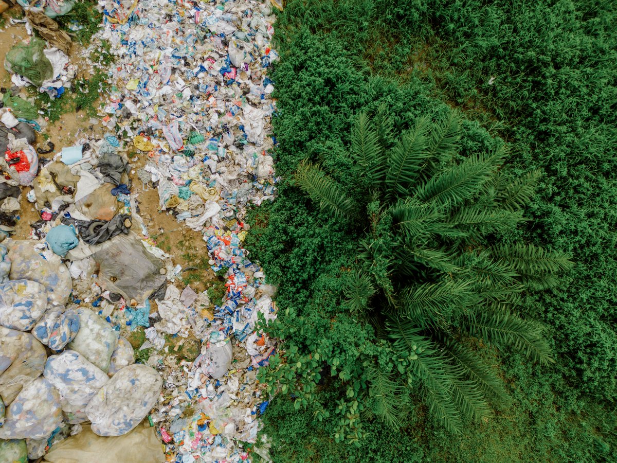 Improperly managing waste, such as food, plastics, electronics, or textiles, can lead to the release of greenhouse gases or toxic chemicals, which can spread disease and impact everyone. 8⃣ways to overcome the waste pollution: unep.org/news-and-stori… 🌳#ZeroWasteDay