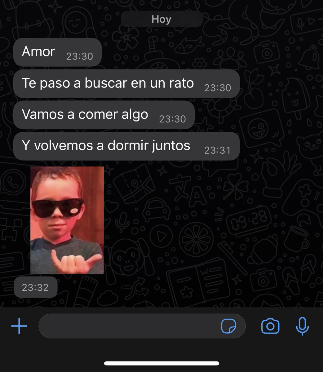 otro día más sin levantarme con este msj