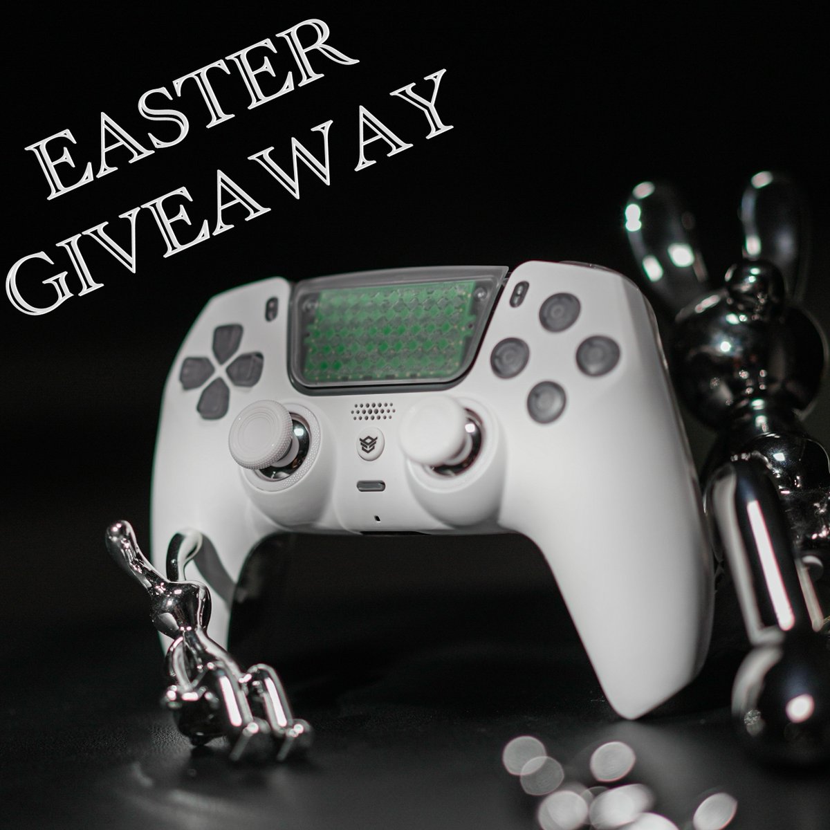 🐰 GIVEAWAY 🐰

Your #Easter gift is here! May this gift bring you joy.

Follow, Rt &amp; Like
Tag a friend

🎁$200 HexGaming Custom Pro Controller*1 (Clicky Triggers &amp; Back Button) 

Ends in a week. Open worldwide.
#giveaway #ps5 #xbox #switch #gaming #DD2 #fortnite #ff14 #Gamers