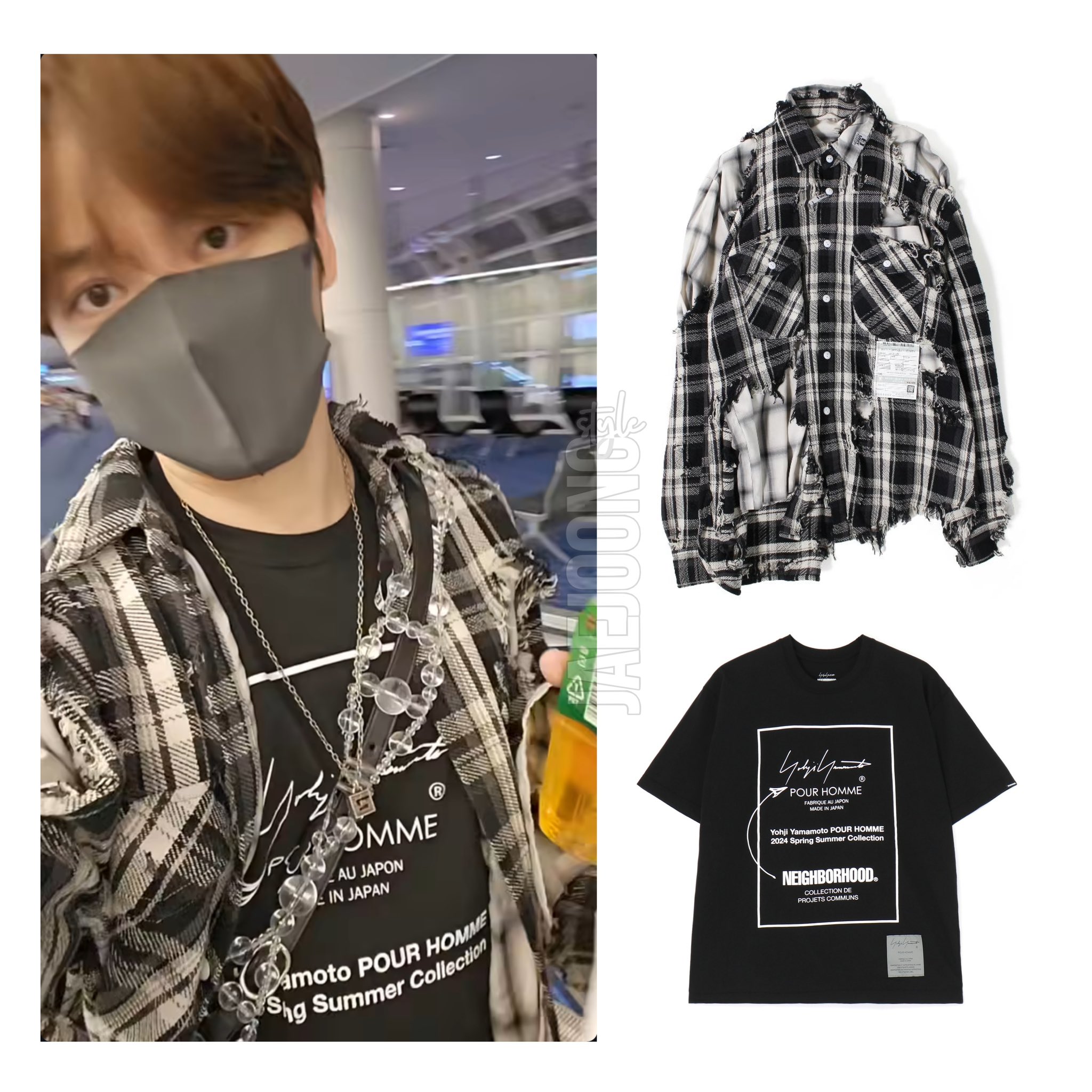jaejoongstyle в X: „[1] Yohji Yamamoto x NEIGHBORHOOD COTTON