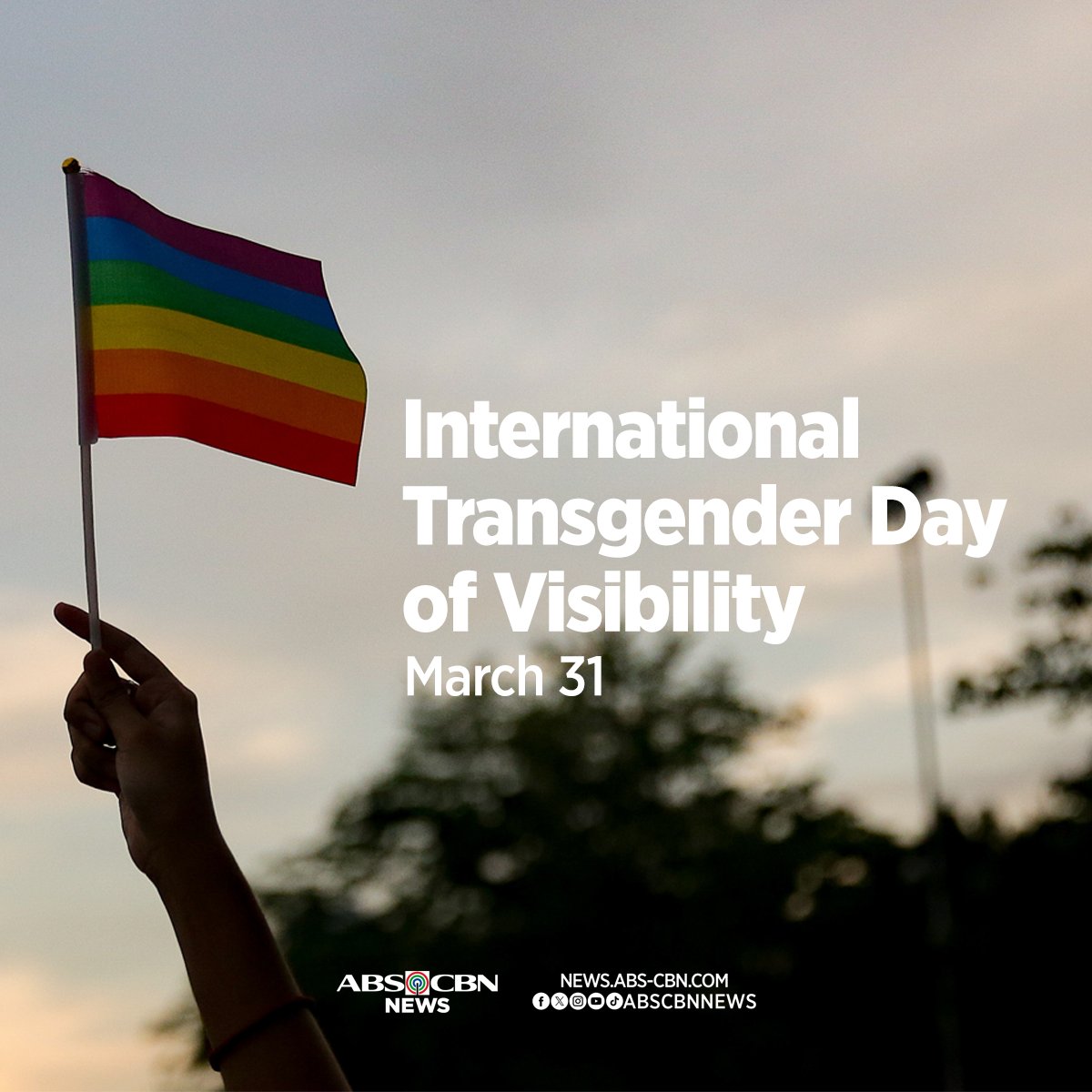 You are seen and you are loved. 🏳️‍🌈 Happy International Transgender Day of Visibility!