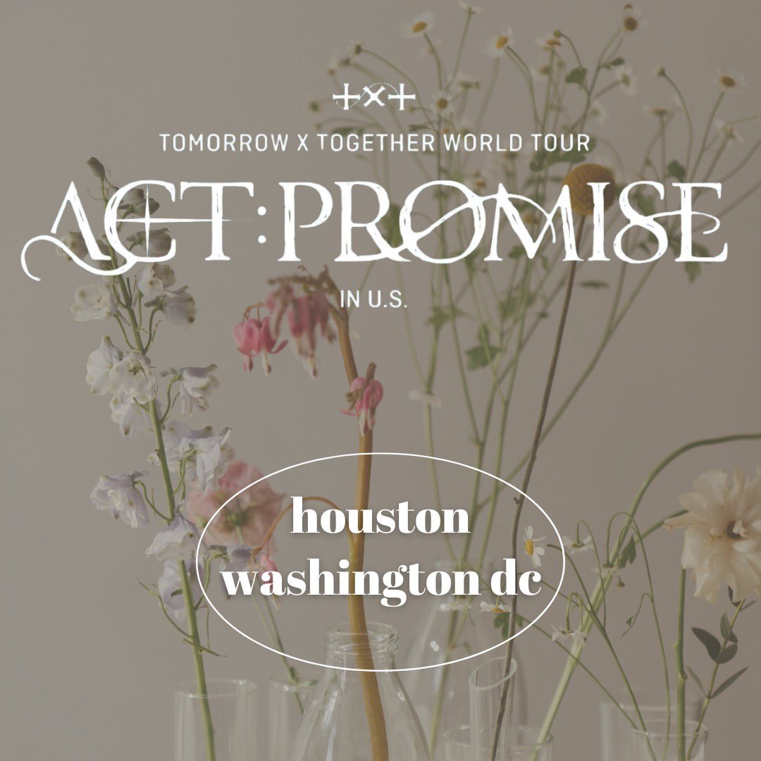 crystalclear_co's tweet photo. hello!!! we will be attending txt’s concerts in houston (may 26) and dc (june 8)! we plan on passing out freebies for both stops. we hope to see you there! 

#TXT_TOUR_ACTPROMISE https://t.co/PFT7kpYmvf