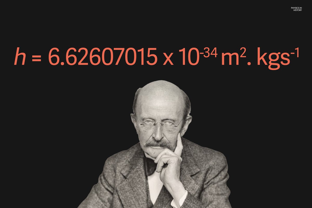 PhysInHistory's tweet image. Max Planck, often hailed as the father of quantum theory, originally devised Planck&apos;s constant as merely a mathematical trick to solve blackbody radiation, not realizing it would revolutionize physics.