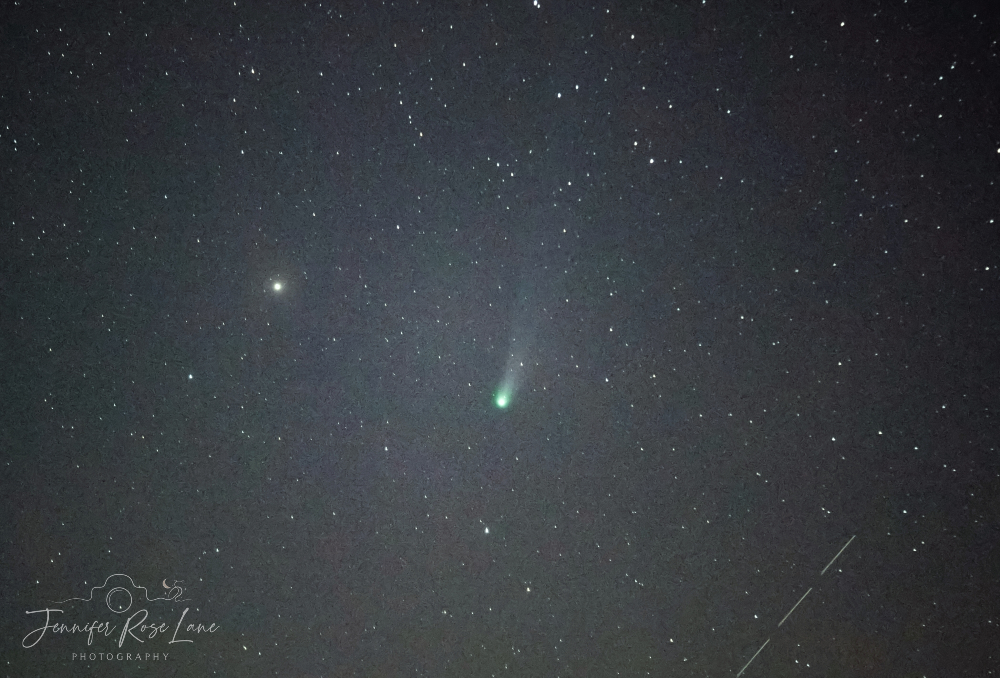Comet 12P/Pons-Brooks last night (Friday) 🙂 #Comet12P #CometPonsBrooks #comets #WV @StormHour @ThePhotoHour @WSAZBrandon @SpencerWeather