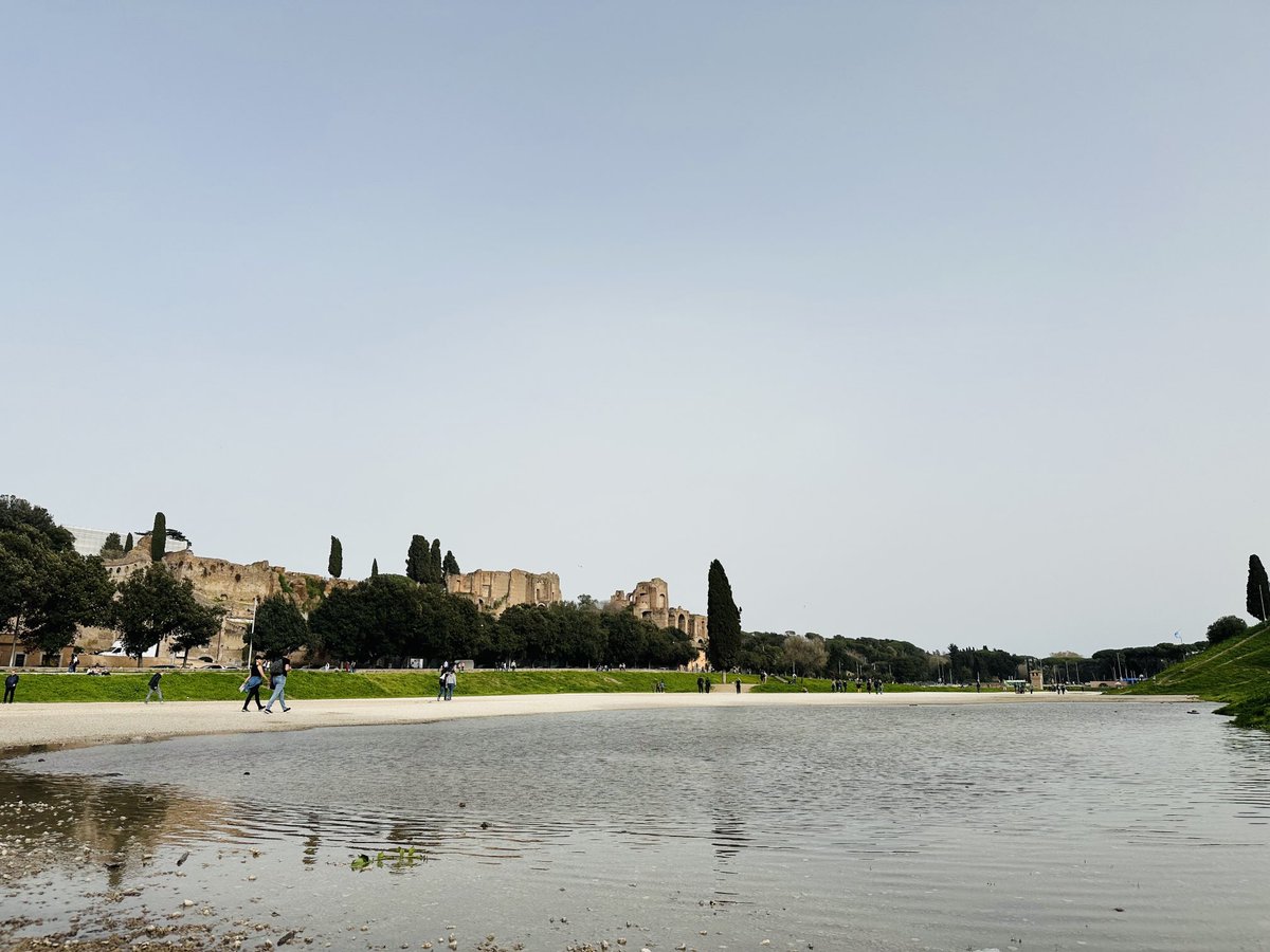 Il famoso lago del Circo Massimo. 🤣 #Roma