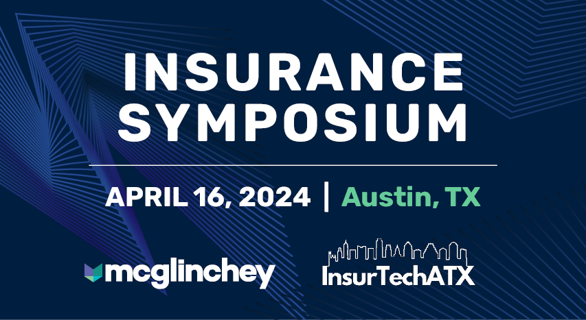 📣 Join your friends at @insurtechatx and @McGlinchey for an Insurance Symposium on April 16th! We’ll have a fireside chat from 2-5pm + 3 workshops + a HH from 5-6pm 🍷 🔥 🎤 The topic will be on the landscape of insurance + tech. Get your 🎟️! 🔗 web.cvent.com/event/0c0085fd…