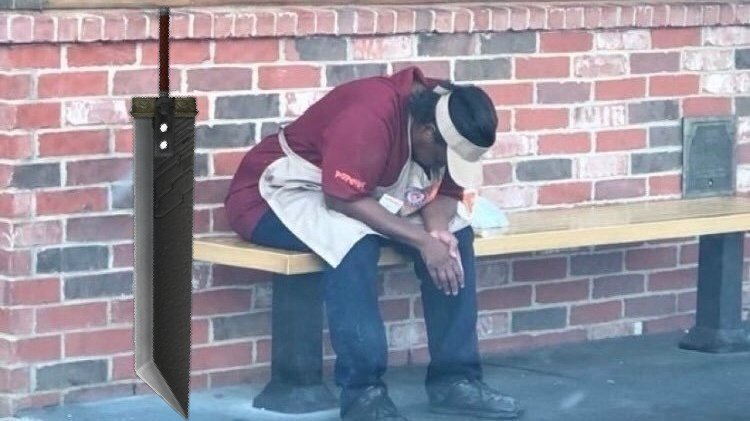 GameDadVII's tweet image. When you are playing FF7 rebirth and get hit with the 87th mini game in a row