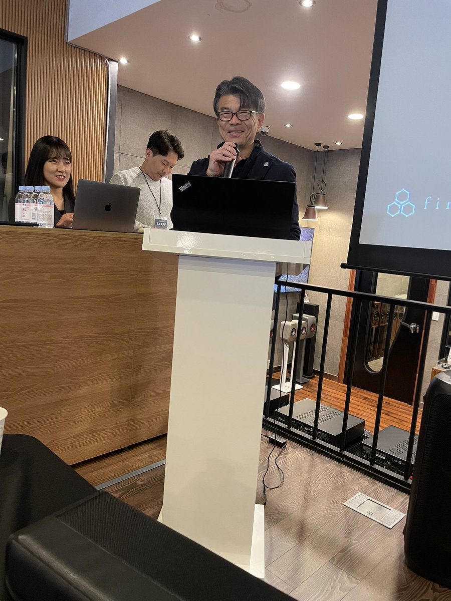 eumgamteong2's tweet photo. @final_audio
Thank you for the great opportunity in Schezade with FinalAudio. The potential for tuning the sound of the Make 4 was remarkable.
@Final @Schezade #make4 https://t.co/nN6XD4gWnF