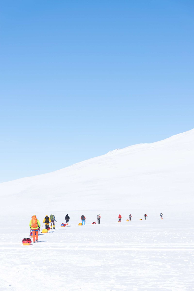 Be among the select few who've scaled Antarctica's highest volcano! Join the ultimate mountaineering expedition to Mount Sidley, standing at 14,058 ft (4285 m). #MountSidley #AntarcticExpedition Photo: Darren Trapp