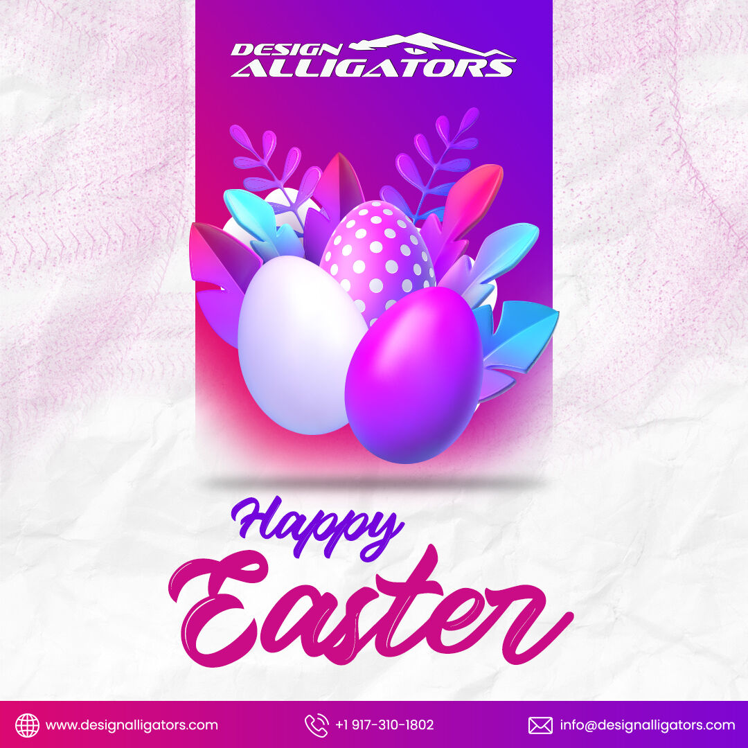 designaligators's tweet image. 🌷 Happy Easter from all of us at Design Alligators! Wishing you a day filled with joy, family, and fun. 

#DesignAlligators #Easter #HappyEaster