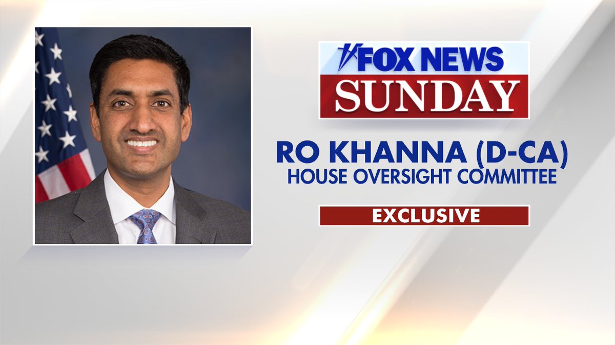 This Week on #FoxNewsSunday @ShannonBream is joined by @GovWesMoore, @SenRickScott and @RoKhanna. Tune in!