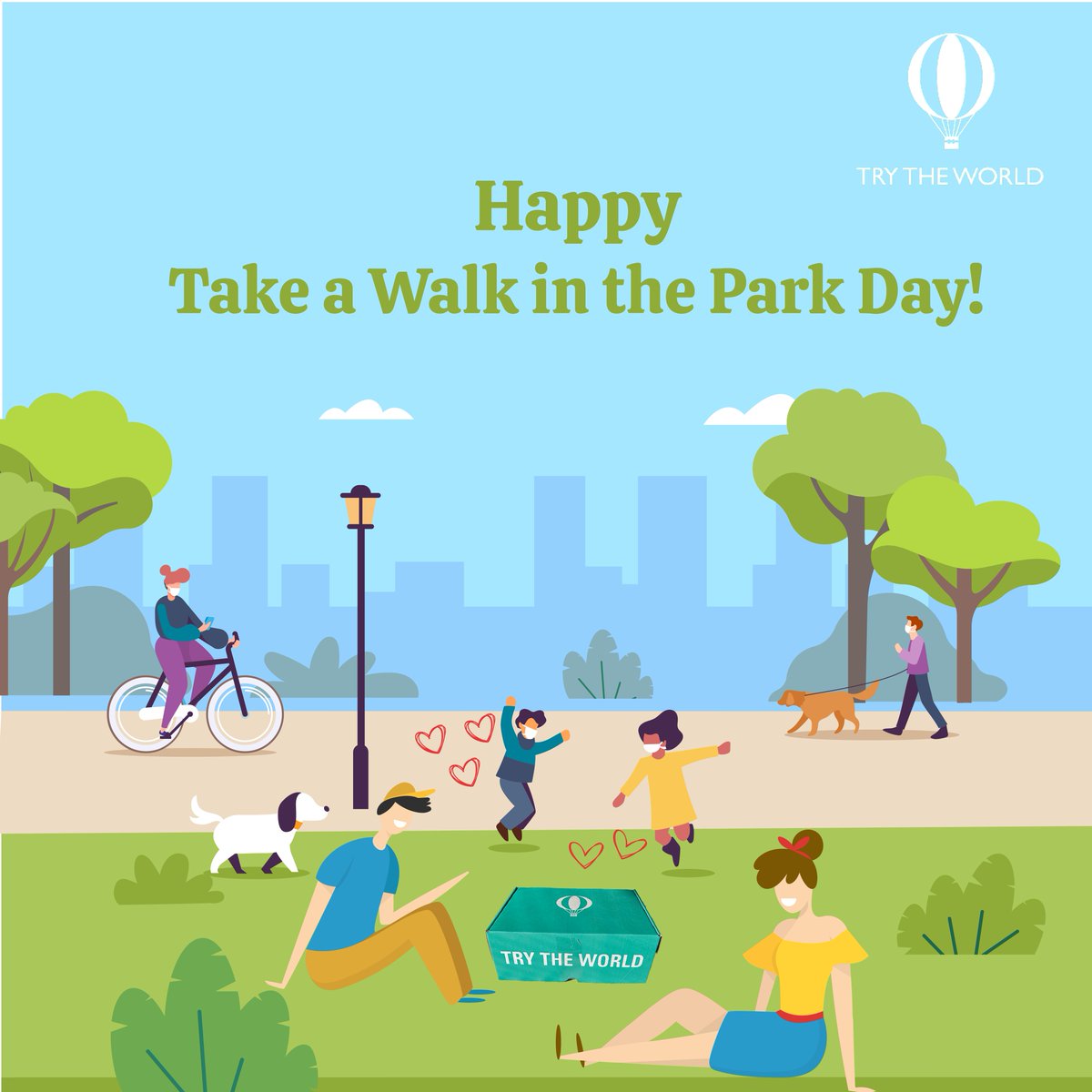 🌳👟 Happy Take a Walk in the Park Day! 👟🌳 Pack a picnic filled with international flavors and elevate your stroll with delicious treats from #TryTheWorld. Because every step is sweeter with a bite of something special. 🌍🍴🌿🚶‍♀️ #trytheworld #ttw