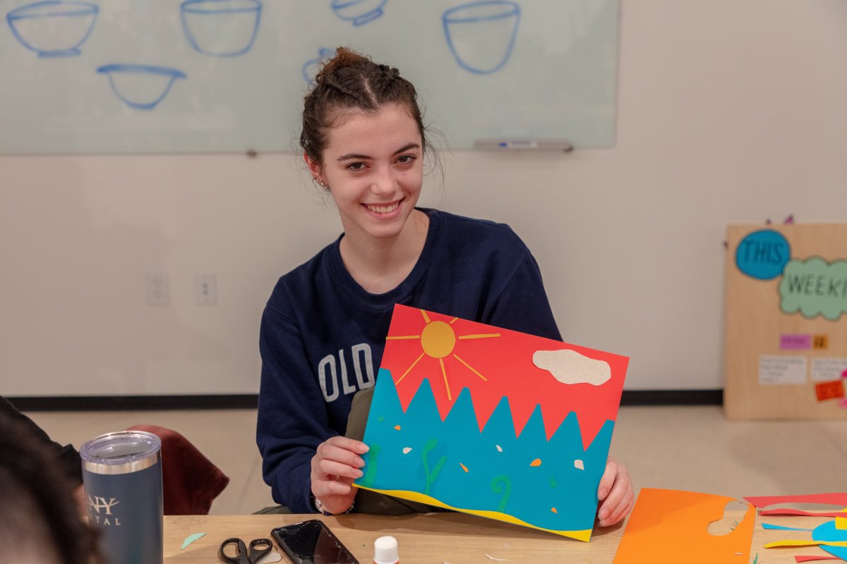 Join us for our drop-in Teen Studio sessions on Thursdays, May 9, June 6, July 11, and August 8, from 4 to 5:30 pm in Studio A. Registration is not required. Project materials are provided or feel free to bring your own portfolio to work on! Learn more → buffaloakg.org/dropin