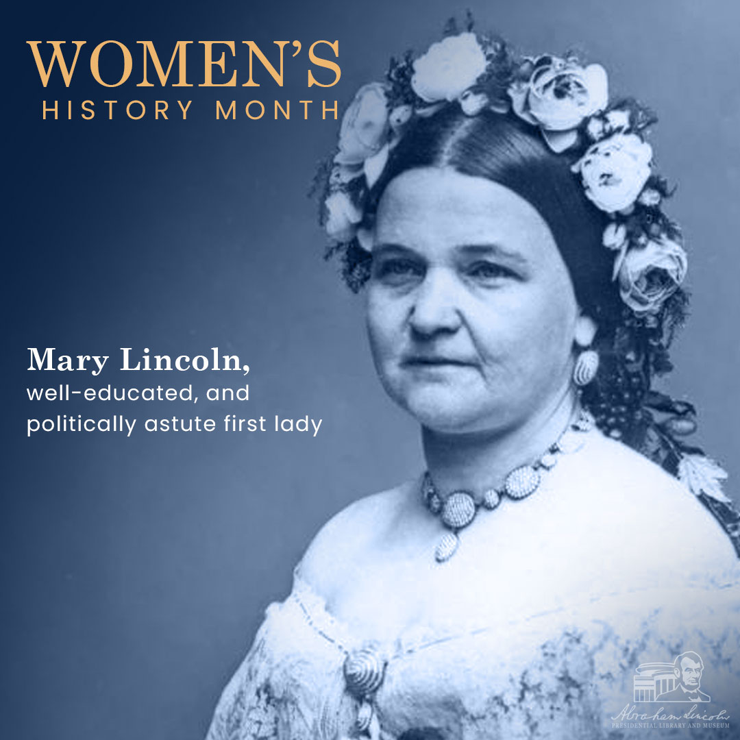 Mary Lincoln was a well-educated, politically astute woman whose unwavering support helped carry #AbrahamLincoln to greatness. As first lady, she was committed to preserving the Union. She suffered the loss of her husband and three of her children. #WomenHistoryMonth #ILhistory