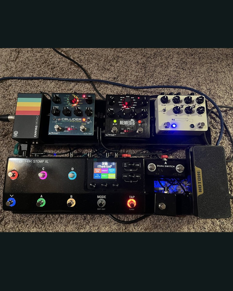 SourceAudioFX's tweet image. Happy Pedalboard Saturday! It&apos;s our weekly round-up of #sourceaudio occupied pedalboard from around the globe. Today we have boards from (in order of appearance) Bret Watters, Southpaw Tele (from The Gear Page), @manabass0429 and  @evanphaymond Thanks for using @SourceAudioFX
