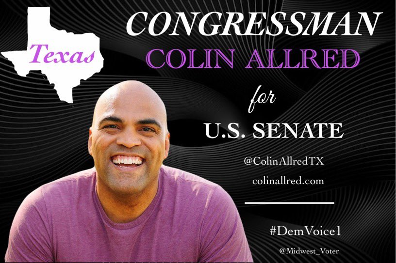 #DemVoice1 #wtpBLUE #DemsAct #wtpGOTV24 It's true, Colin Allred can defeat Ted Cruz Colin is the better man - He’s already tied with Cruz - Imagine surging forward supporting and donating to Colin for the next 7+ months and electing Colin as our Senator - It's history in the…