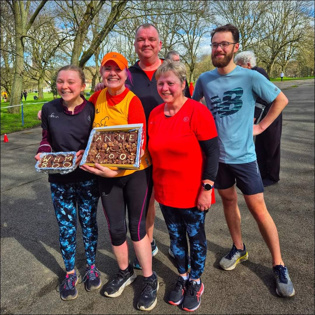 🎉Congrats to our Event Director @StripeyAnne on her 400th parkrun!👏🏼👏🏼👏🏼