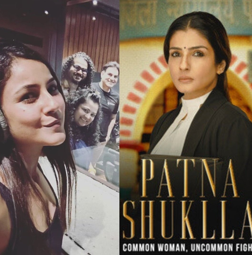 #ShehnaazGill marks her entry into playback singing with the track #DilKyaIradaTera for #RaveenaTandon’s upcoming film #PatnaShuklla