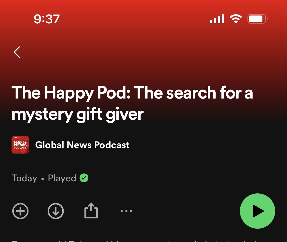 My new favorite podcast, BBC’s The Happy Pod. I highly recommend it. A regular weekday listener of the BBC Global News, just two weeks I discovered this fairly new (~ a year old) Saturday series. It’s well worth the listen. 😊