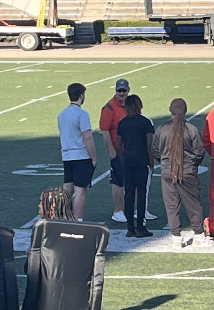 Had a great time at Samford! The new facility is going to be impressive and hope I can visit again when it's done. Thanks @ShawnPbostick for the invite and enjoyed watching the scrimmage. Hope you can make it to spring practice to see some great talent at Thompson.…