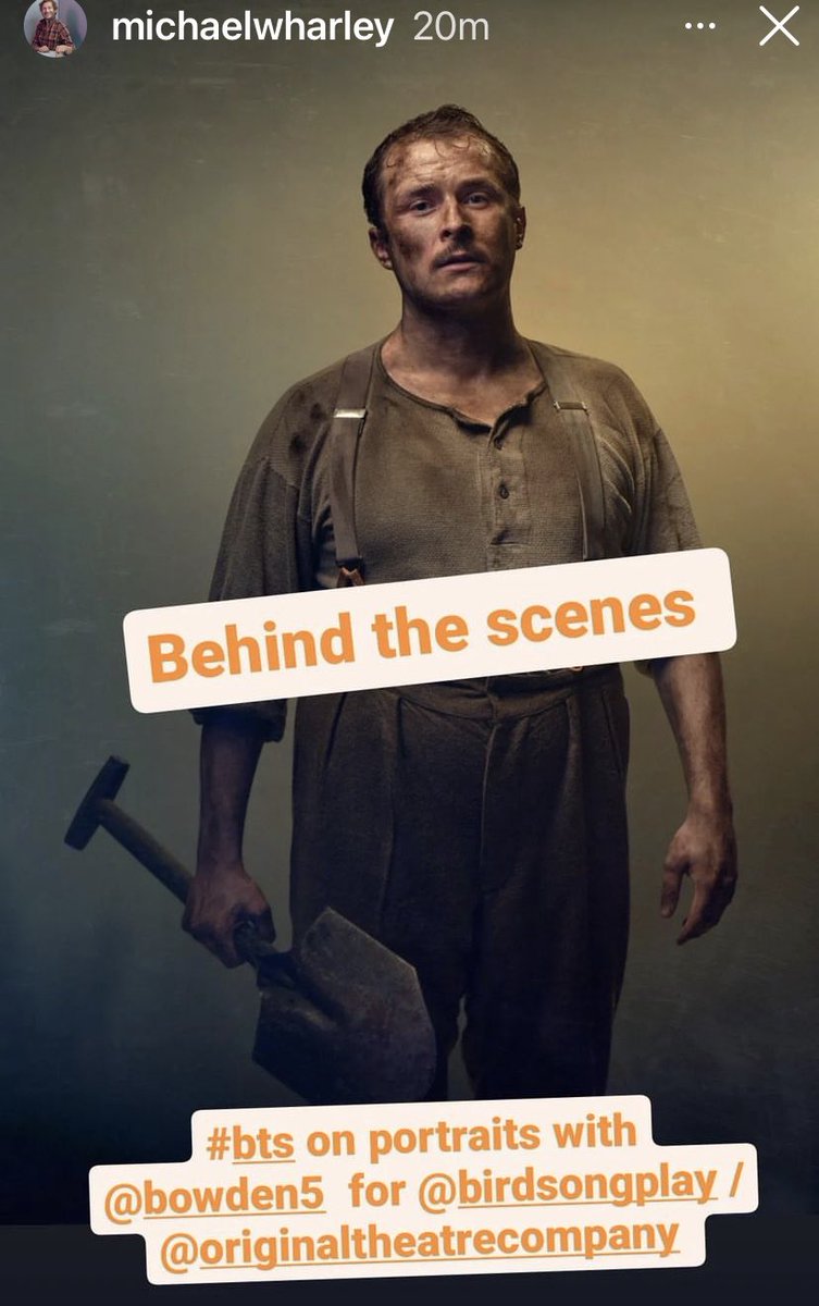 bowden_central's tweet photo. A behind the scenes look at Max getting his promo pictures taken as Jack Firebrace in Birdsong! 

They look sooooo good 😍😍

📸Micheal Wharley instagram stories 

#MaxBowden #JackFirebrace #Birdsong #UKTour2024 #30thAnniversaryTour https://t.co/Xm4klE3Bb5
