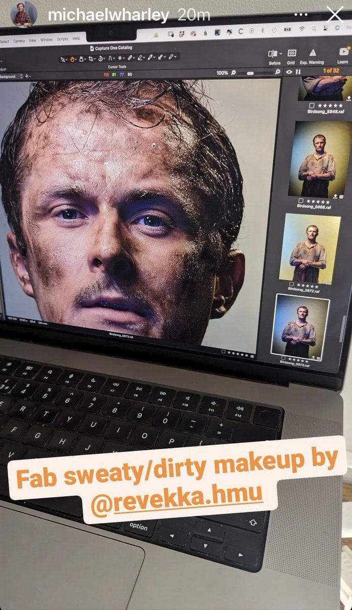bowden_central's tweet photo. A behind the scenes look at Max getting his promo pictures taken as Jack Firebrace in Birdsong! 

They look sooooo good 😍😍

📸Micheal Wharley instagram stories 

#MaxBowden #JackFirebrace #Birdsong #UKTour2024 #30thAnniversaryTour https://t.co/Xm4klE3Bb5