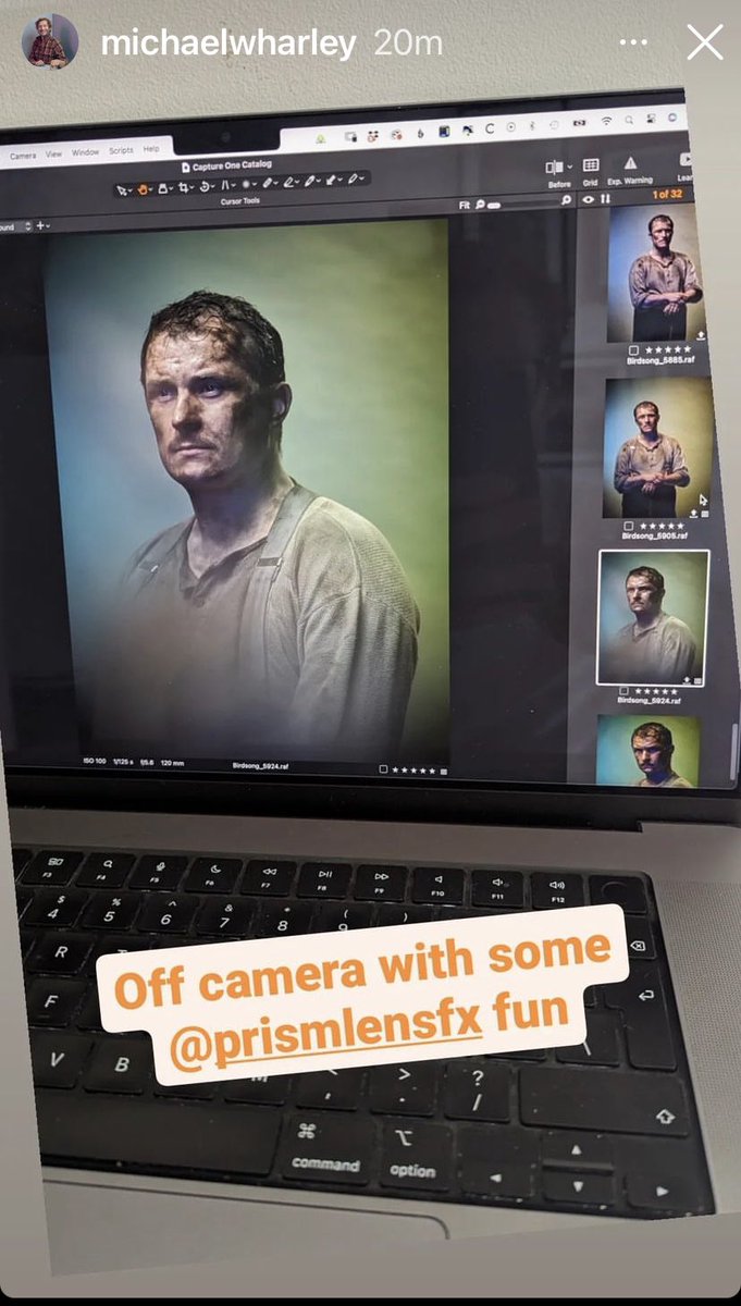 bowden_central's tweet photo. A behind the scenes look at Max getting his promo pictures taken as Jack Firebrace in Birdsong! 

They look sooooo good 😍😍

📸Micheal Wharley instagram stories 

#MaxBowden #JackFirebrace #Birdsong #UKTour2024 #30thAnniversaryTour https://t.co/Xm4klE3Bb5