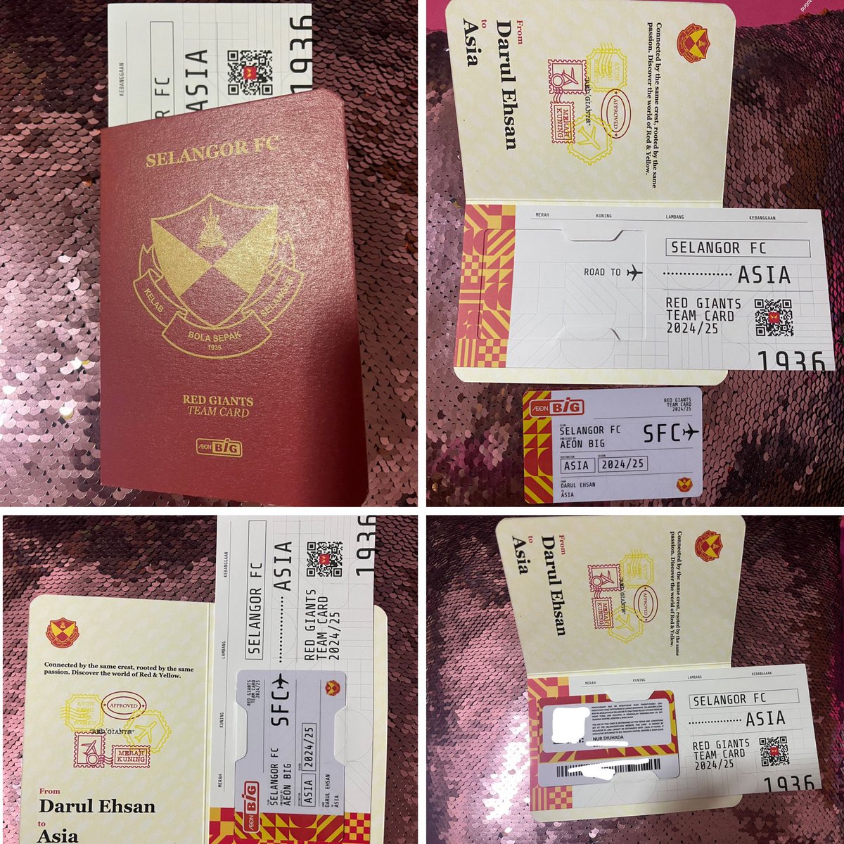 nursyuhada_7's tweet image. Done Renew ✅
RED GIANTS TEAM CARD 2024/2025 ❤️💛
Korang dah renew/register? Kalau belum, boleh scan barcode dalam gambar i ni dan go register cepat!

Ayuh Pergi Asia Bosku❤️💛

#SelangorFC #RedGiants #TeamCard #RedGiantsTeamcard #asia #passport